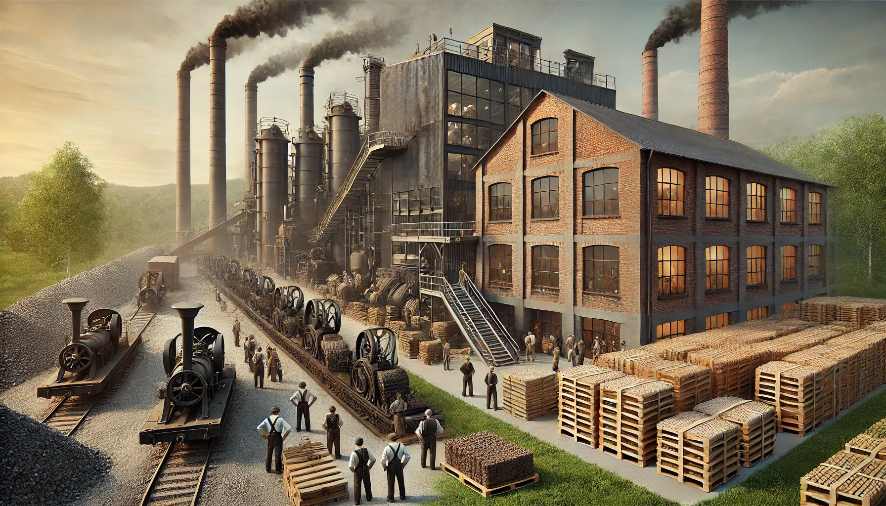 Die Geschichte der Brikettierung in Tschechien: Von Kohlebriketts zu Biobrennstoffen