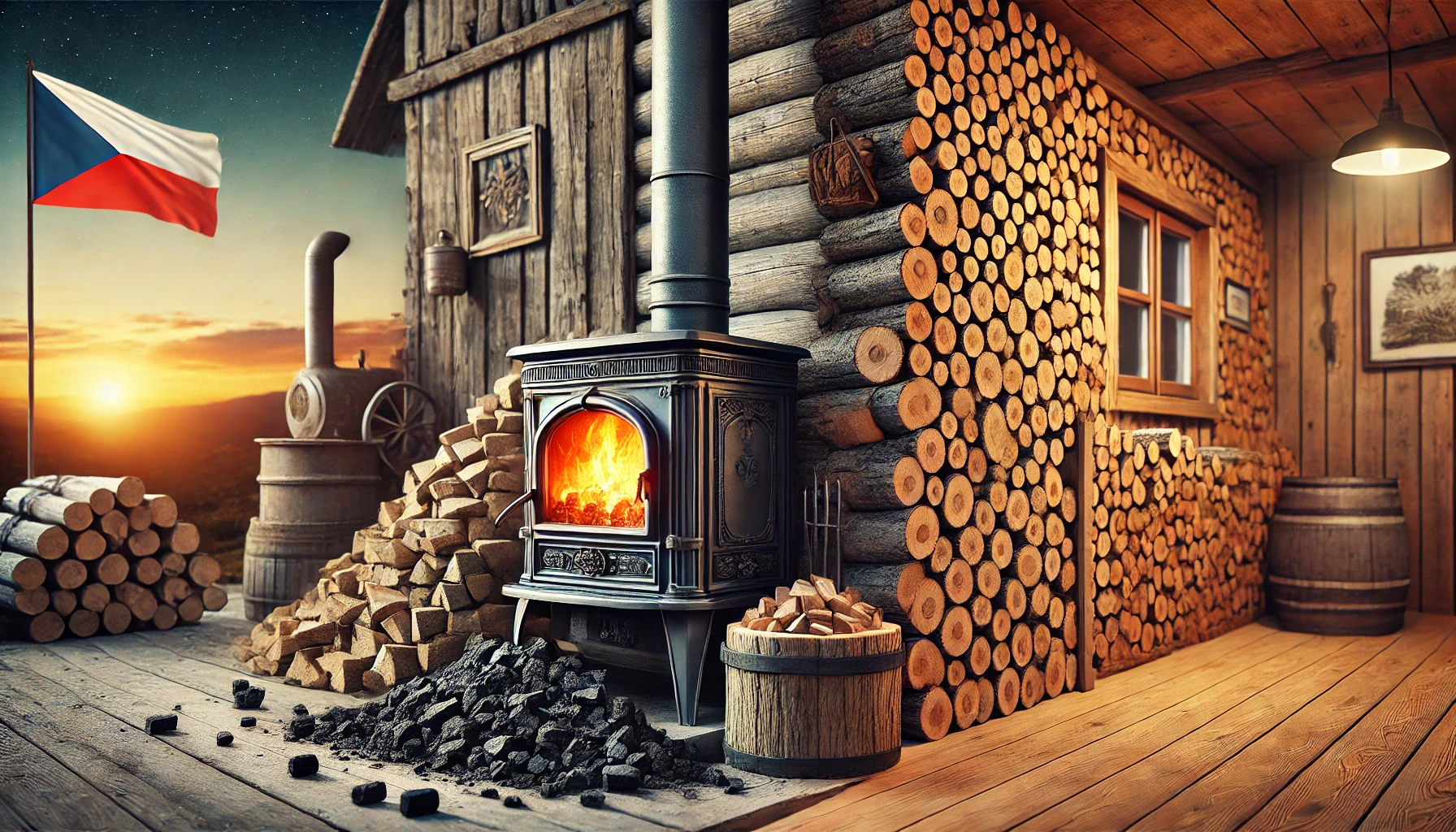 Die Geschichte der Brikettierung in Tschechien: Von Kohlebriketts zu Biobrennstoffen