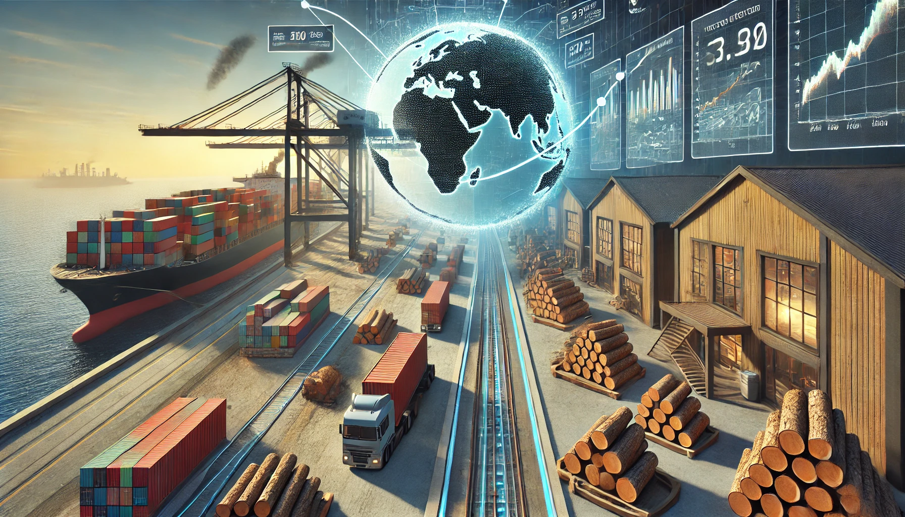 Einfluss der weltweiten Holzpreise auf die Kosten von Brennstoffbriketts