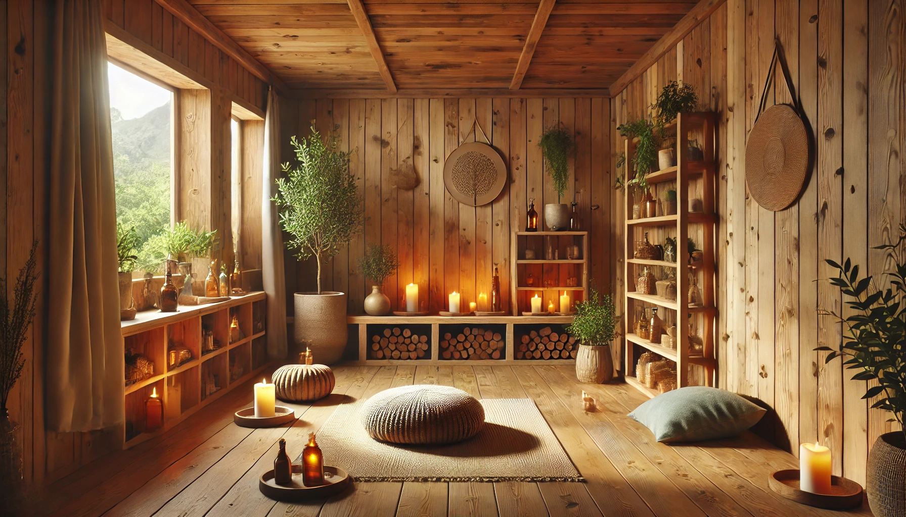 Europaneele in Anti-Stress-Räumen: Holz als Schlüssel zu emotionaler Entspannung