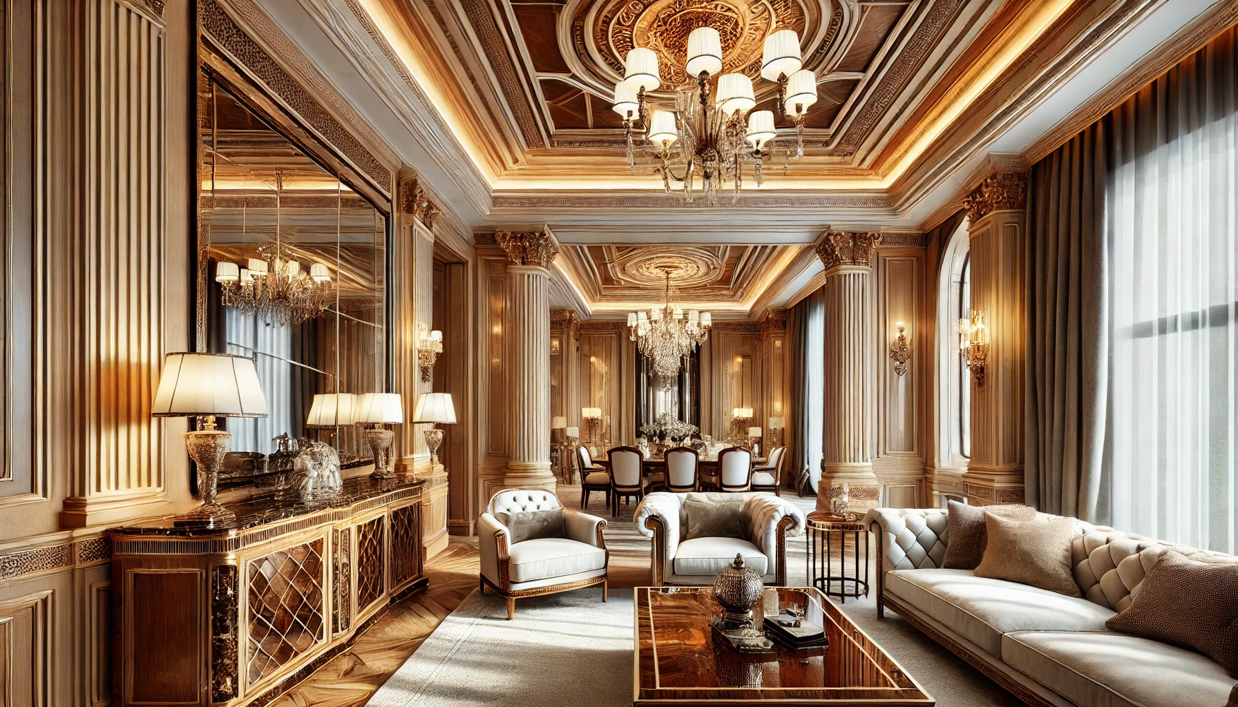 Europaneele und Luxusapartments: der Paradox von erschwinglichem Material und hochwertiger Optik