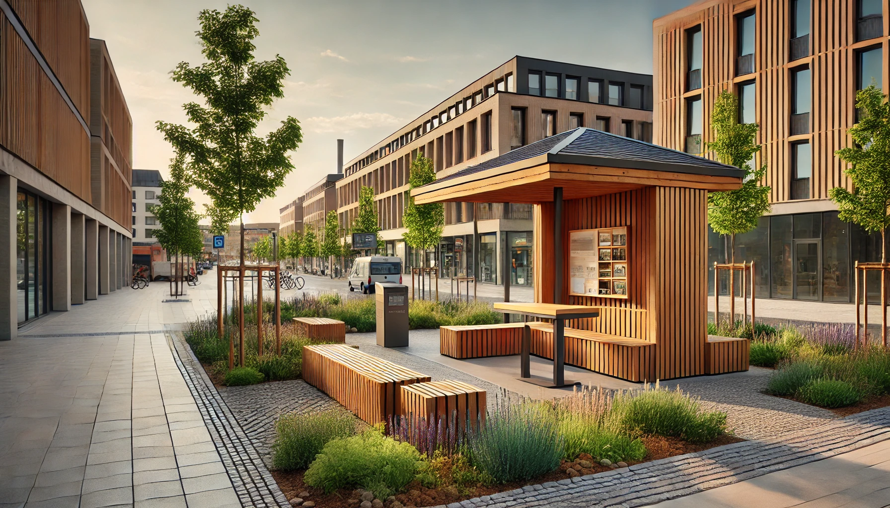 Europaneele und moderne Stadtgestaltung: Gestaltung von Kleinarchitektur im urbanen Raum