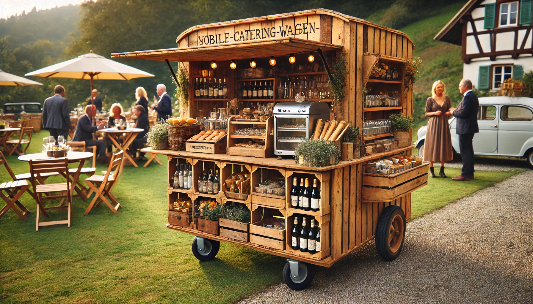 Palettenbretter für Catering-Wagen: Komfort bei Veranstaltungen im Freien