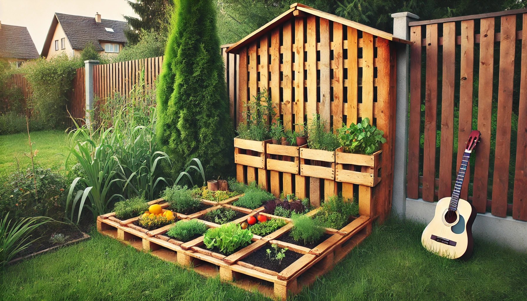 Palettenbretter für Garten- und Grundstückszäune: schnelle Lösungen für jede Form