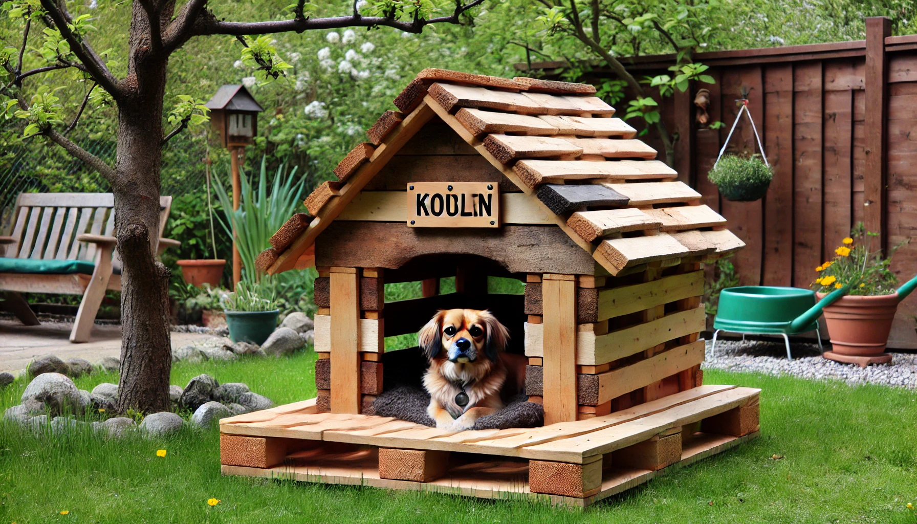 Palettenbretter für die Tierhütte: Wärme und Schutz für Vierbeiner