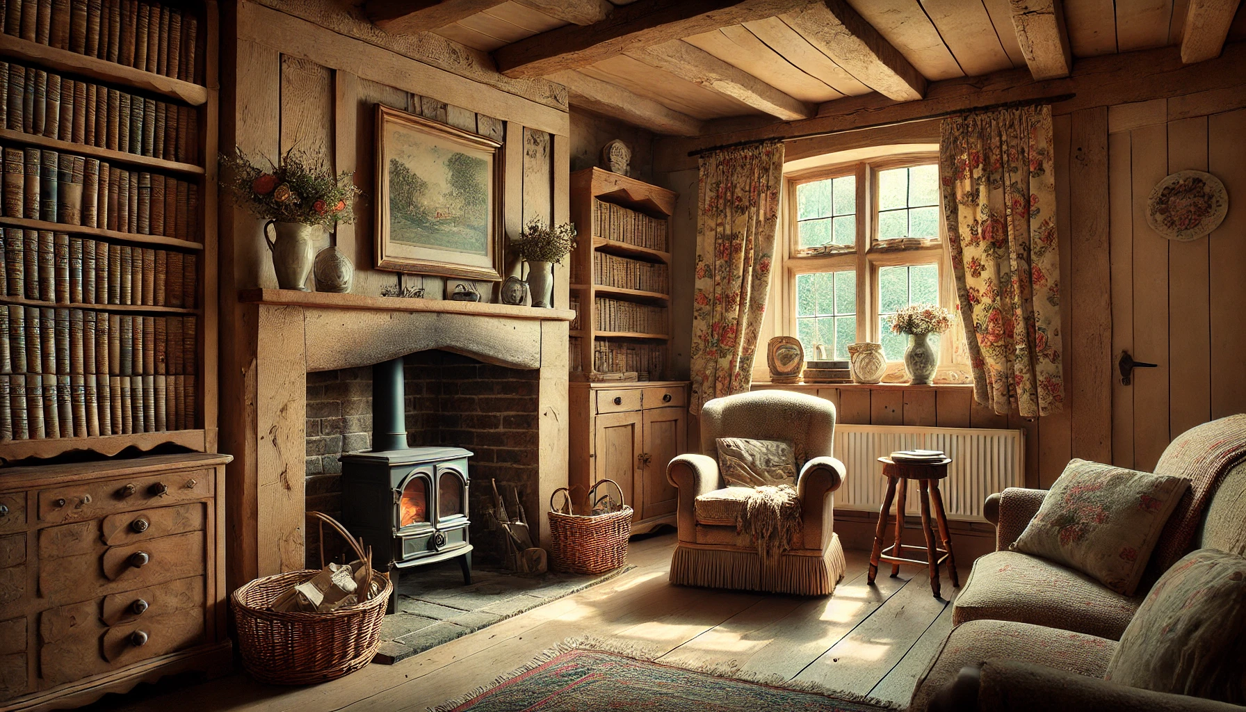 Palettenbretter im Stil des englischen Cottages: Tradition trifft Eleganz