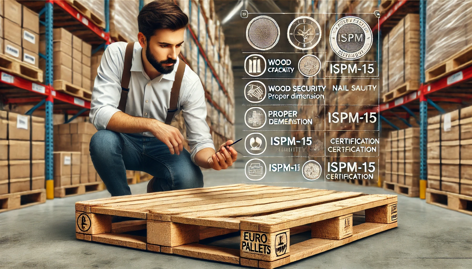 Qualitätsprüfung von Paletten vor der Nutzung: Worauf sollte man achten?