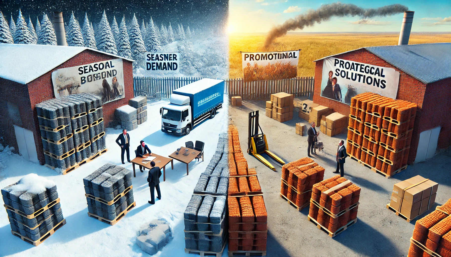 Saisonale Schwankungen der Nachfrage nach Briketts und wie man sie überwindet