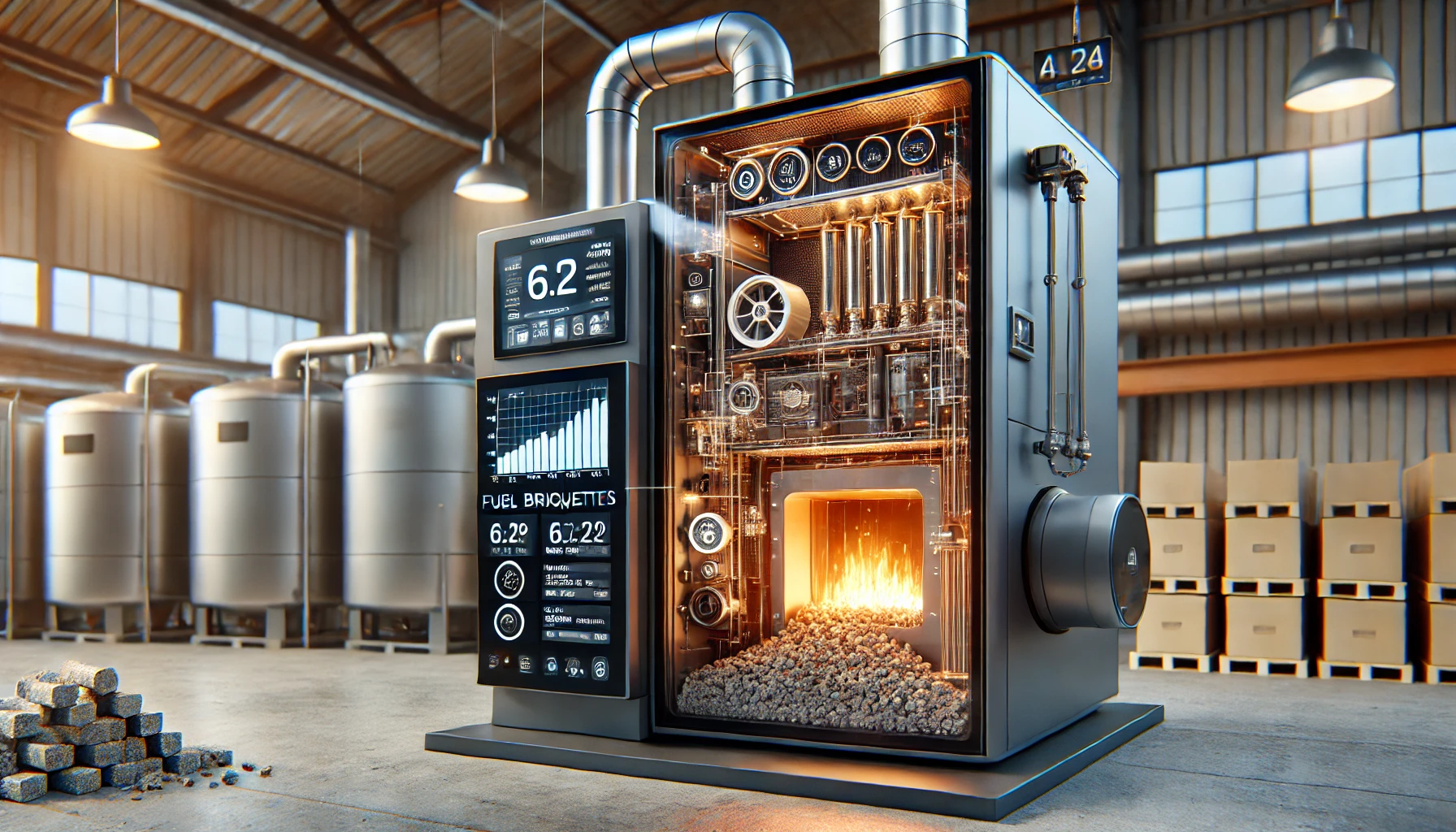 Spezialkessel für Brennstoffbriketts: Innovative Konstruktionen