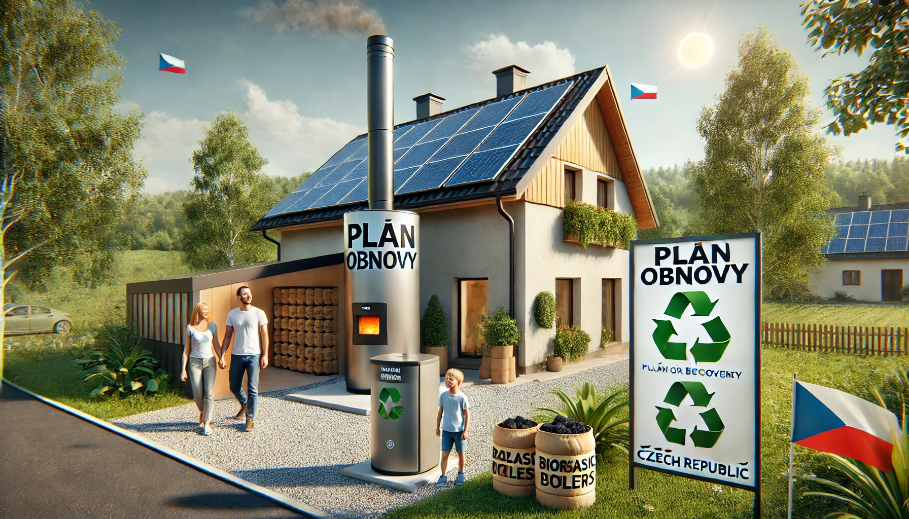 Treibstoffbriketts im Kontext des tschechischen „Wiederaufbauplans“ (Plán obnovy)