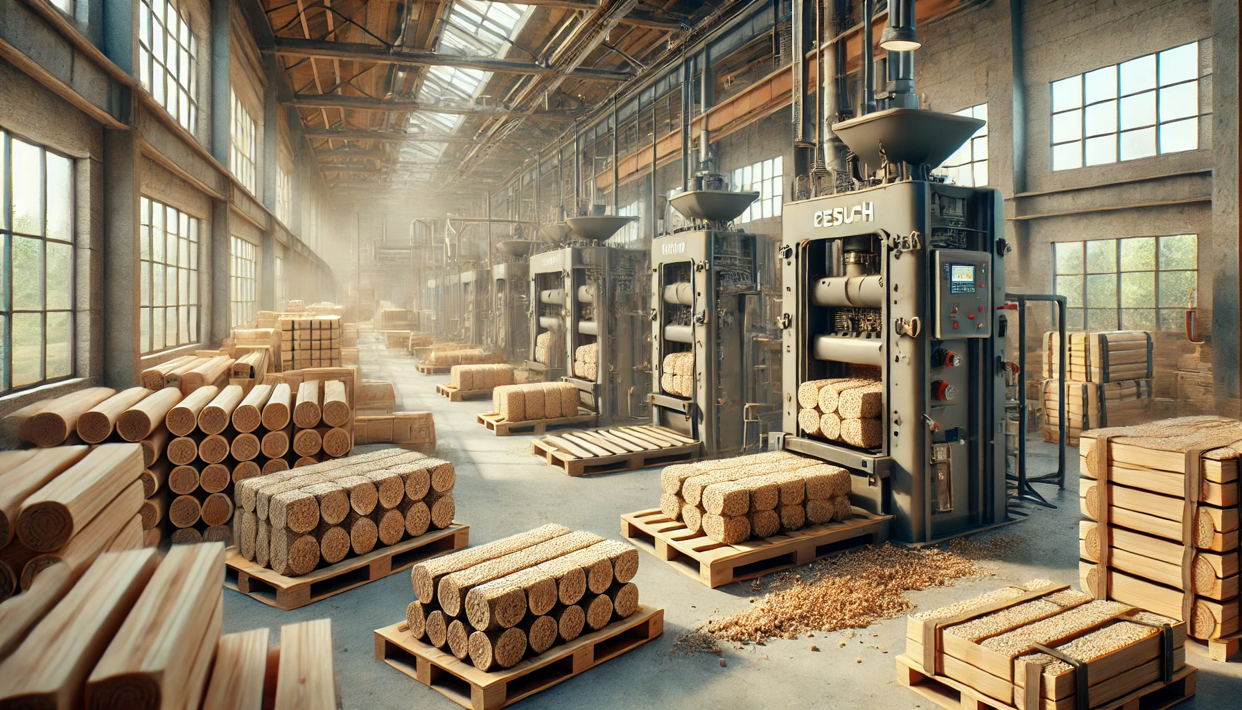 Бriketten und die tschechische Möbelindustrie: Zweites Leben für Produktionsabfälle